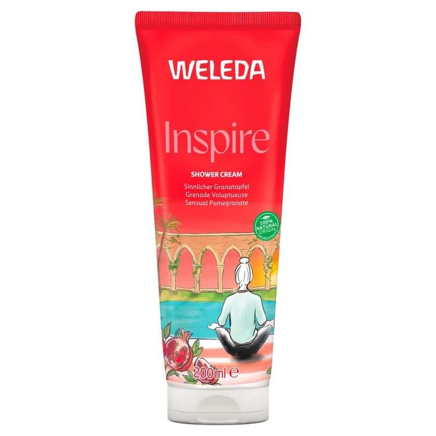 Weleda Inspire Crème de Douche Grenade 200 ml