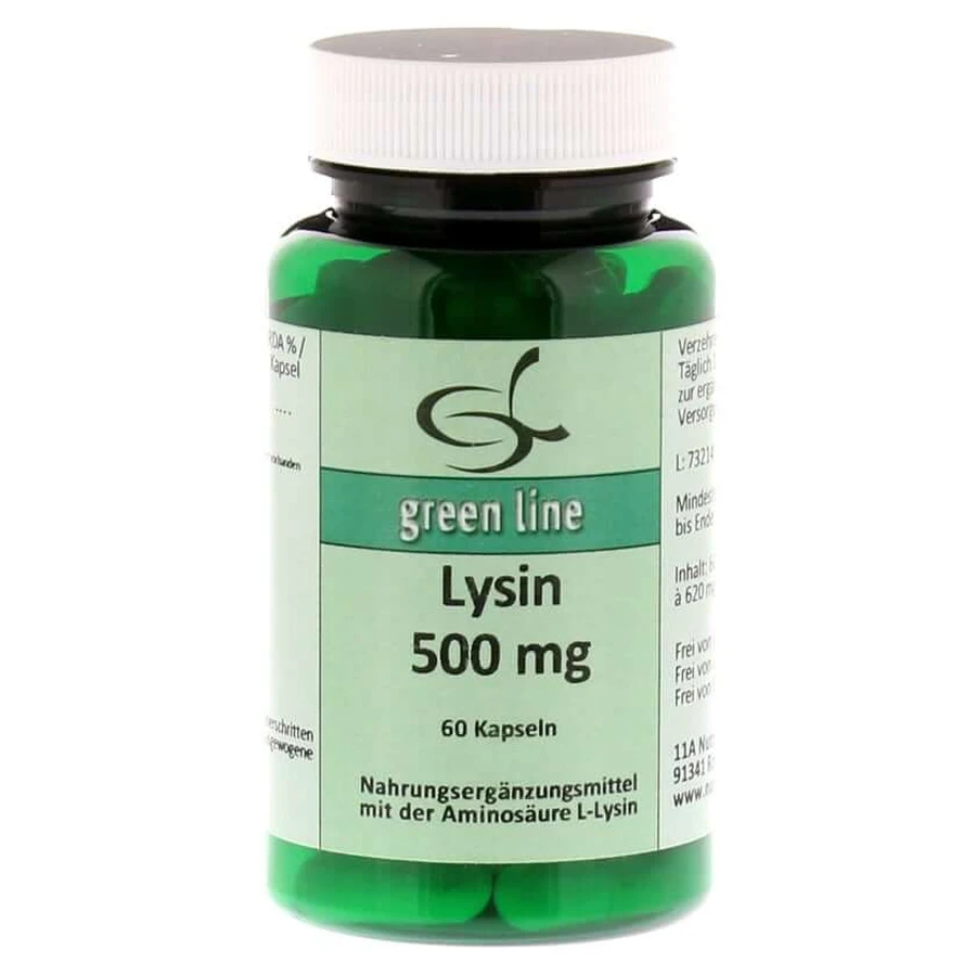Lysine 500 mg capsules 60 Capsules