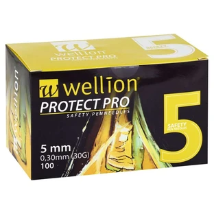 Wellion Protect PRO veiligheidsnaalden 3 100 stuks