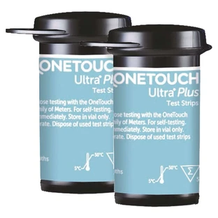ONE Touch Ultra Plus Test Strips 2X50 pcs