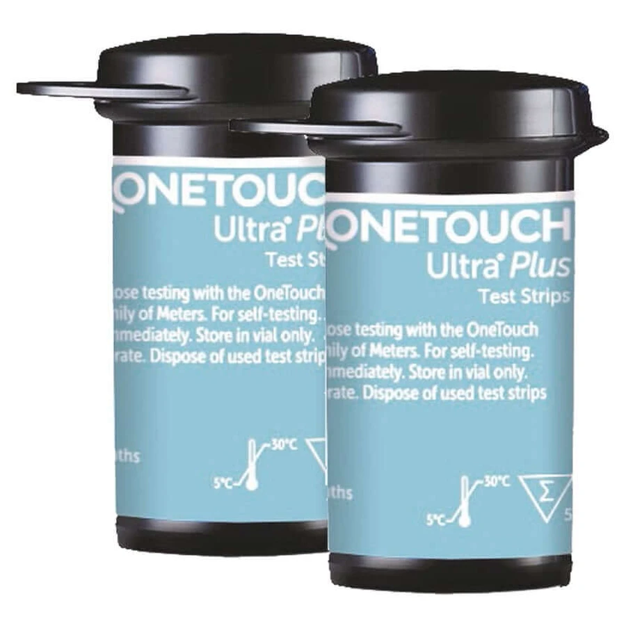 ONE Touch Ultra Plus Test Strips 2X50 pcs