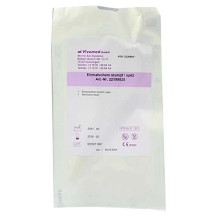 Disposable bandage scissors sterile pointed/blunt 1 pc