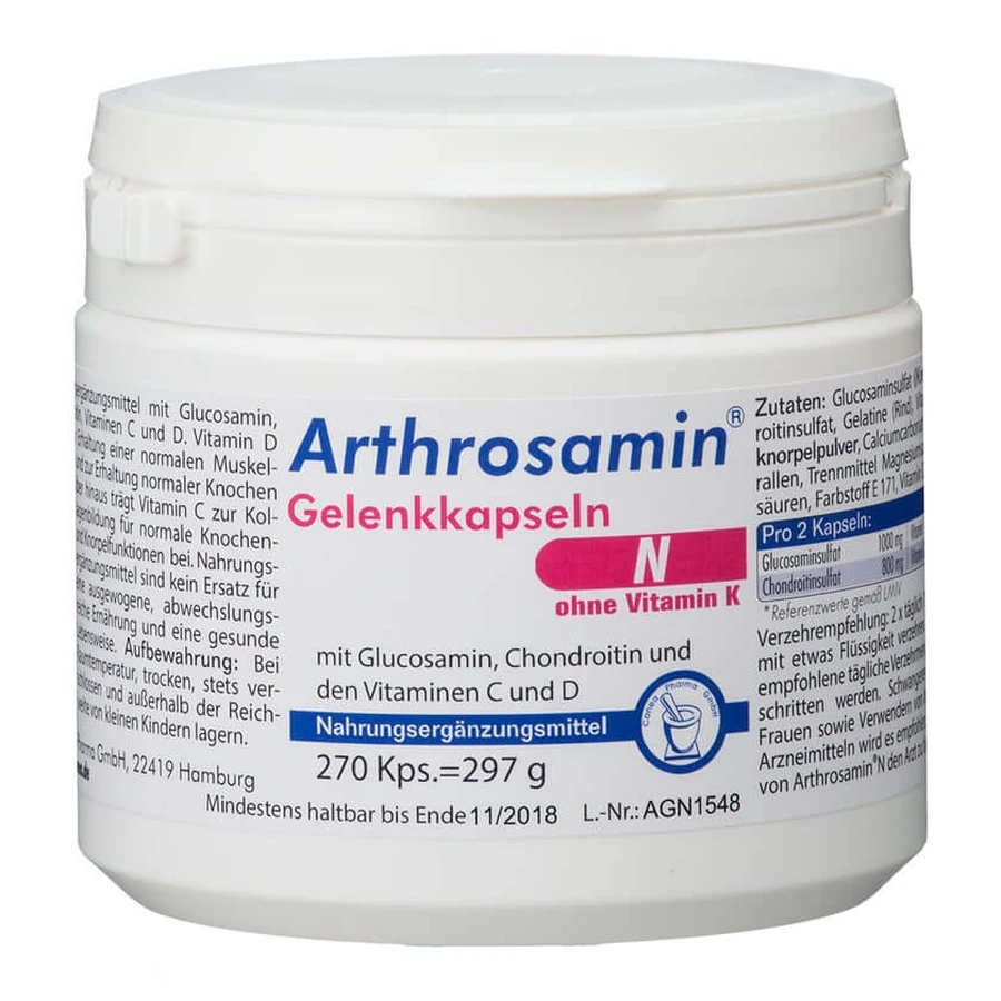 Arthrosamine N Capsules 270 Capsules