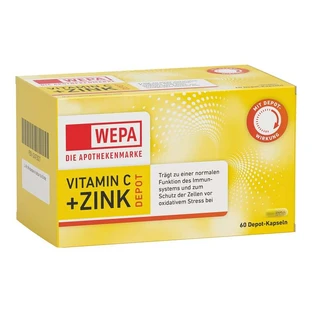 WEPA Vitamin C+Zink Depot 60 St