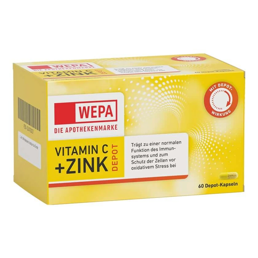 WEPA Vitamin C+Zink Depot 60 St