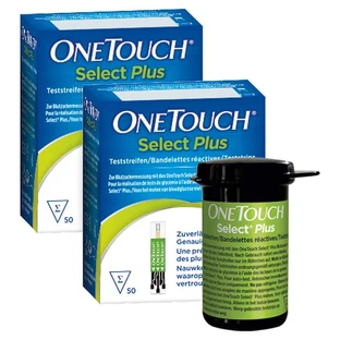 ONE Touch Select Plus Test Strips 2X50 pcs