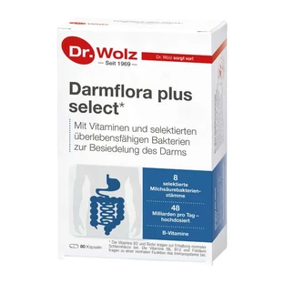 Darmflora plus Select 80 Capsules Dr. Wolz