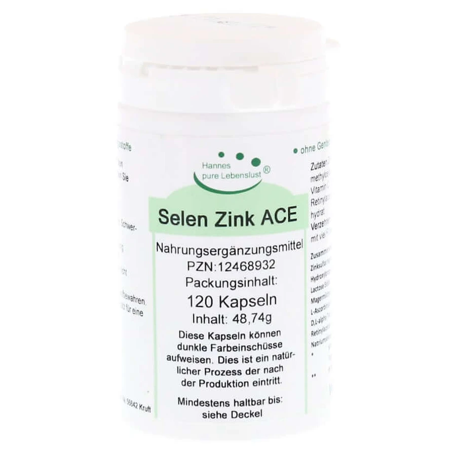 Selenium ZINK ACE Capsules 120 Capsules