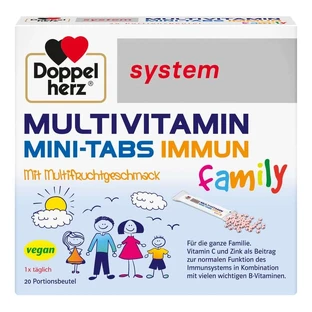 Doppelherz system Mini-Tabs Multivitamin familia 20 St