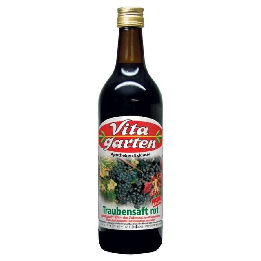 Vitagarten Red Grape Juice + Iron Einwe 200 ml