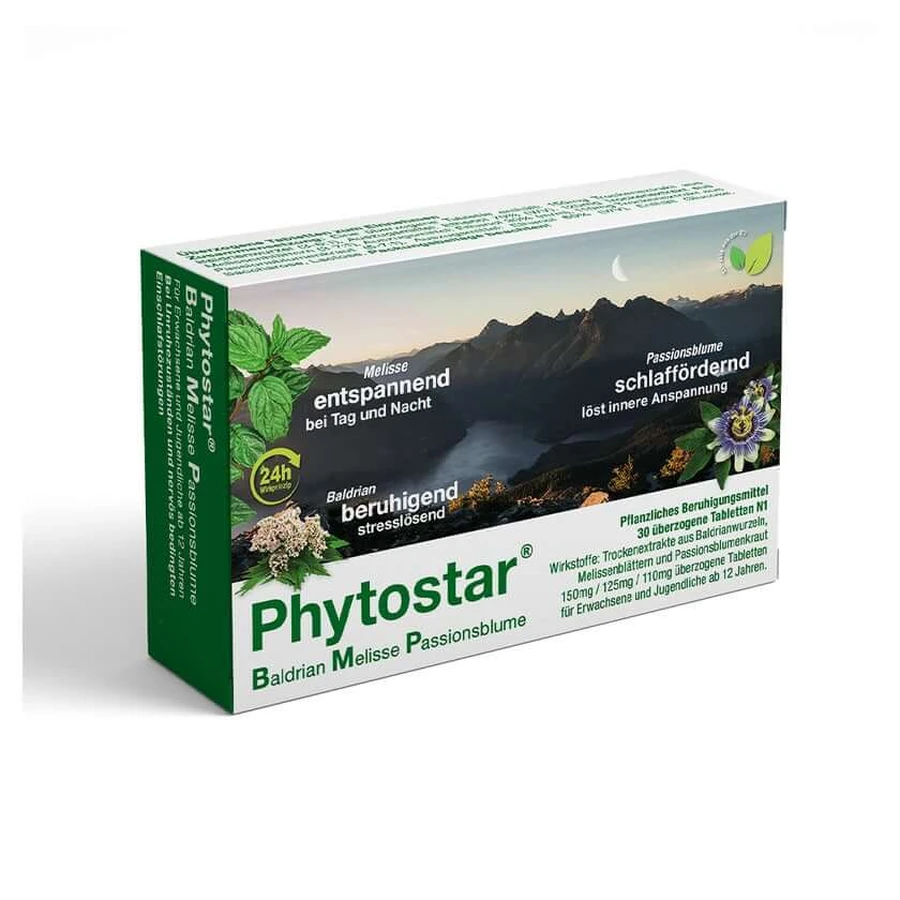 Phytostar Baldrian Melisse Passionsb.150 30 St