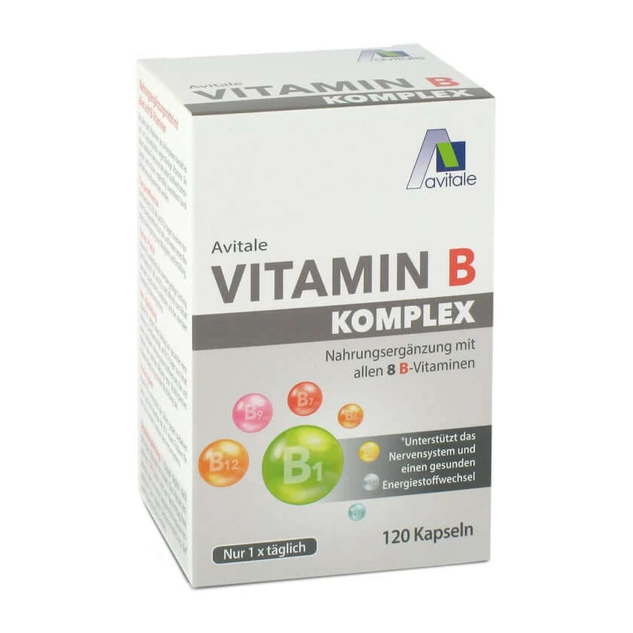 Vitamine B-complex Capsules 120 Capsules