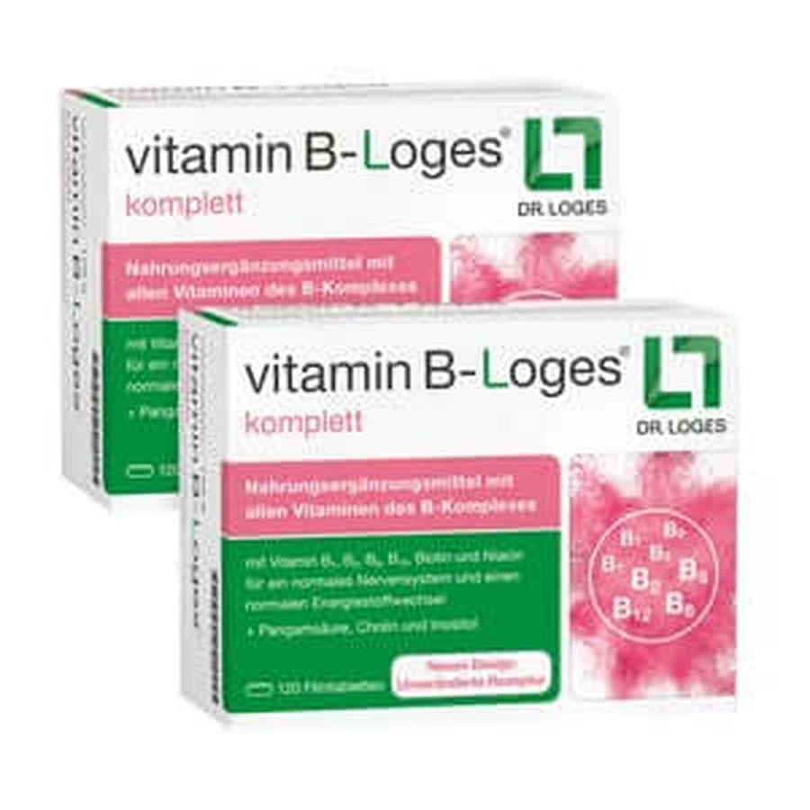 vitamine B-Loges complete double pack 2X120 pcs