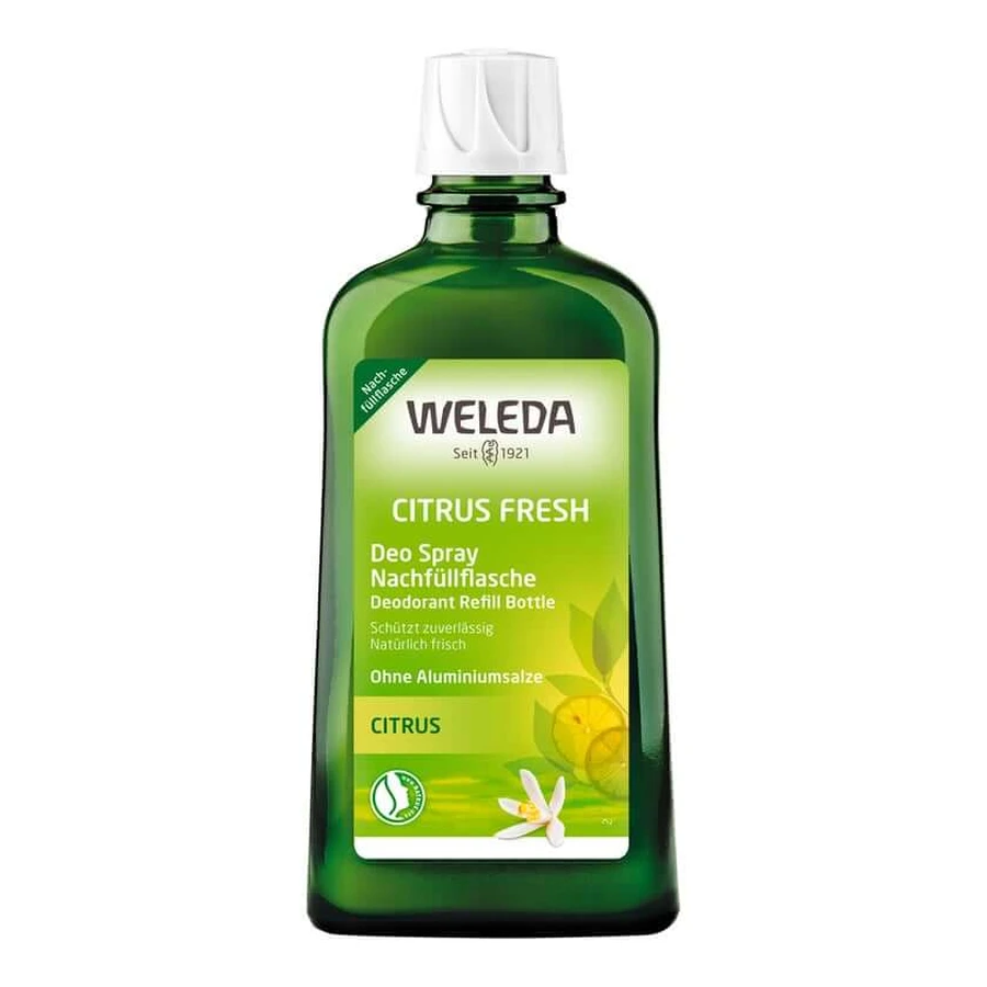 Weleda Citrus Fresh Deo Spray refill bottle 200 ml
