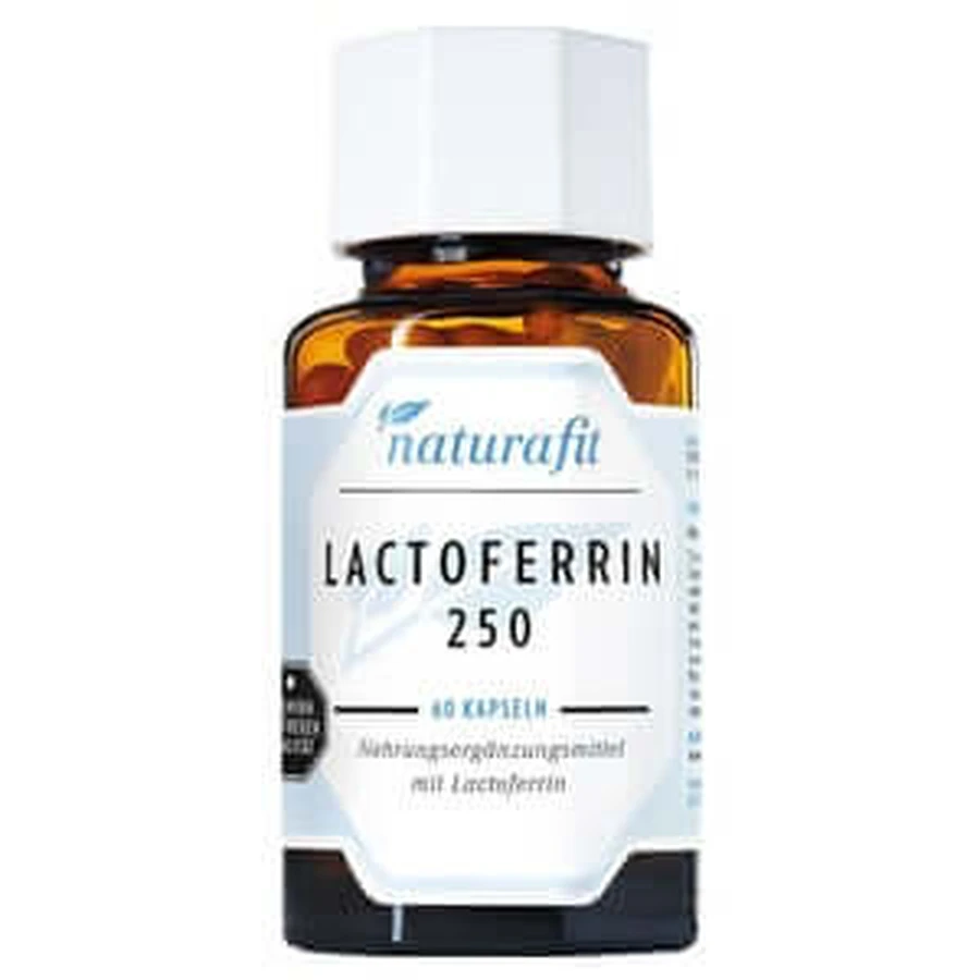 Naturafit Lactoferrina 250 mg de leche de vaca 60 uds.