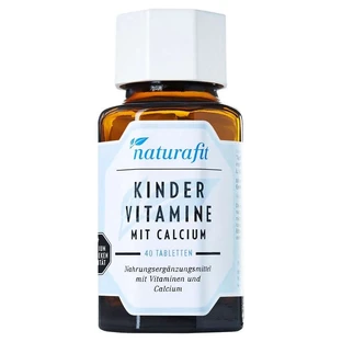 Naturafit Kindervitamine M.calcium Lutsc 40 St