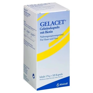 Gelacet gelatinecapsules met biotine 320 stuks.
