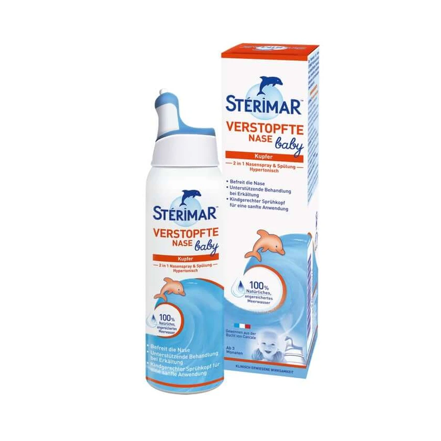 Stérimar spray nasal à l'eau de mer bébé et enfant 100 ml