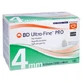 Agujas pluma BD Ultra-fine PRO 4 mm 32 G 0 105 unid.