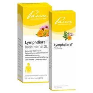 Lymphdiaral base drops + DS ointment 1 set