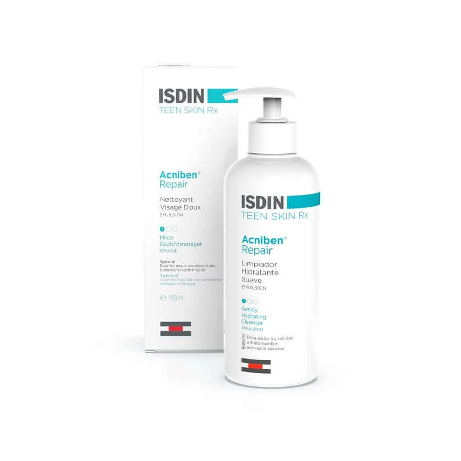 Lapte de curățare ISDIN Acniben Repair 180 ml
