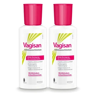 Vagisan intimate wash lotion 2X100 ml