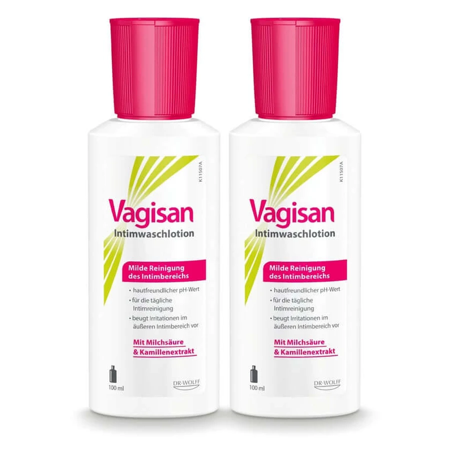 Vagisan intimate wash lotion 2X100 ml