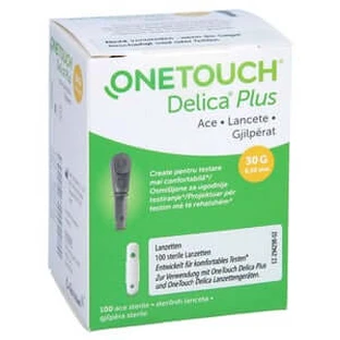 Lancettes à aiguille ONE Touch Delica Plus 100 pcs