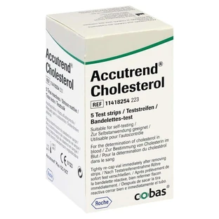 Accutrend Cholesterol Test Strips 5 pcs
