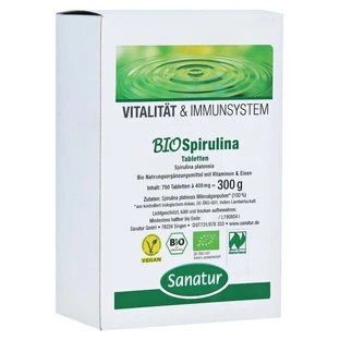 Biospirulina Microalgas 400 mg Comprimidos 750 St