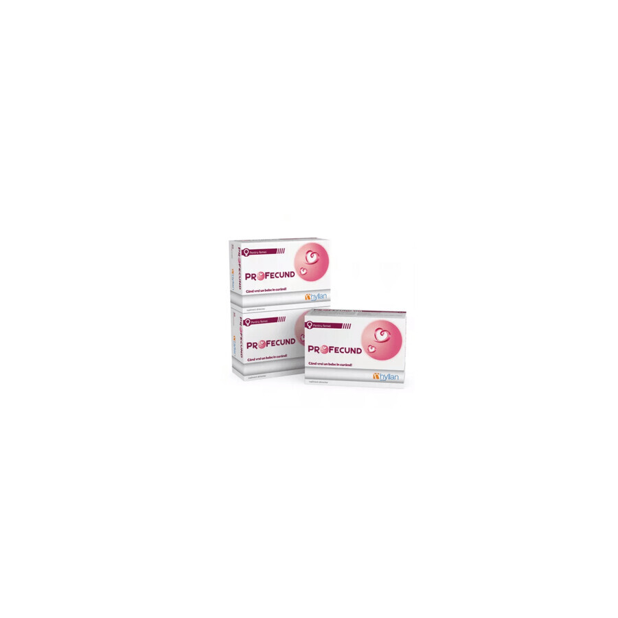 Confezione Profecund (3 al prezzo di 2), 30 compresse, Hyllan