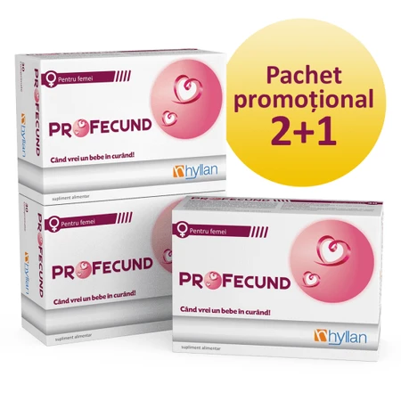 Hyllan Profecund Pack 3x2 – 30 comprimidos