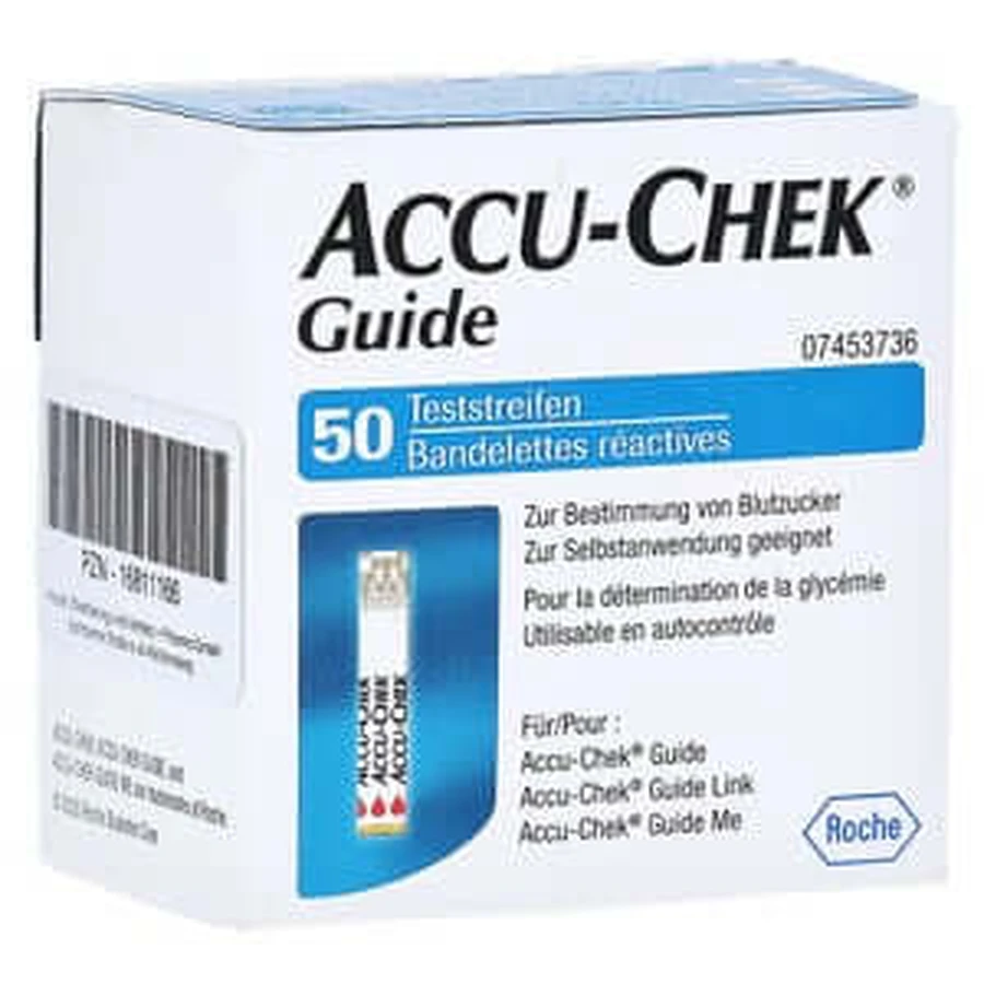 Accu-chek Guide teststrips 50 stuks
