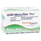 BD Micro-fine+ pen needles 0.23x4 mm 32 G 100 pcs.