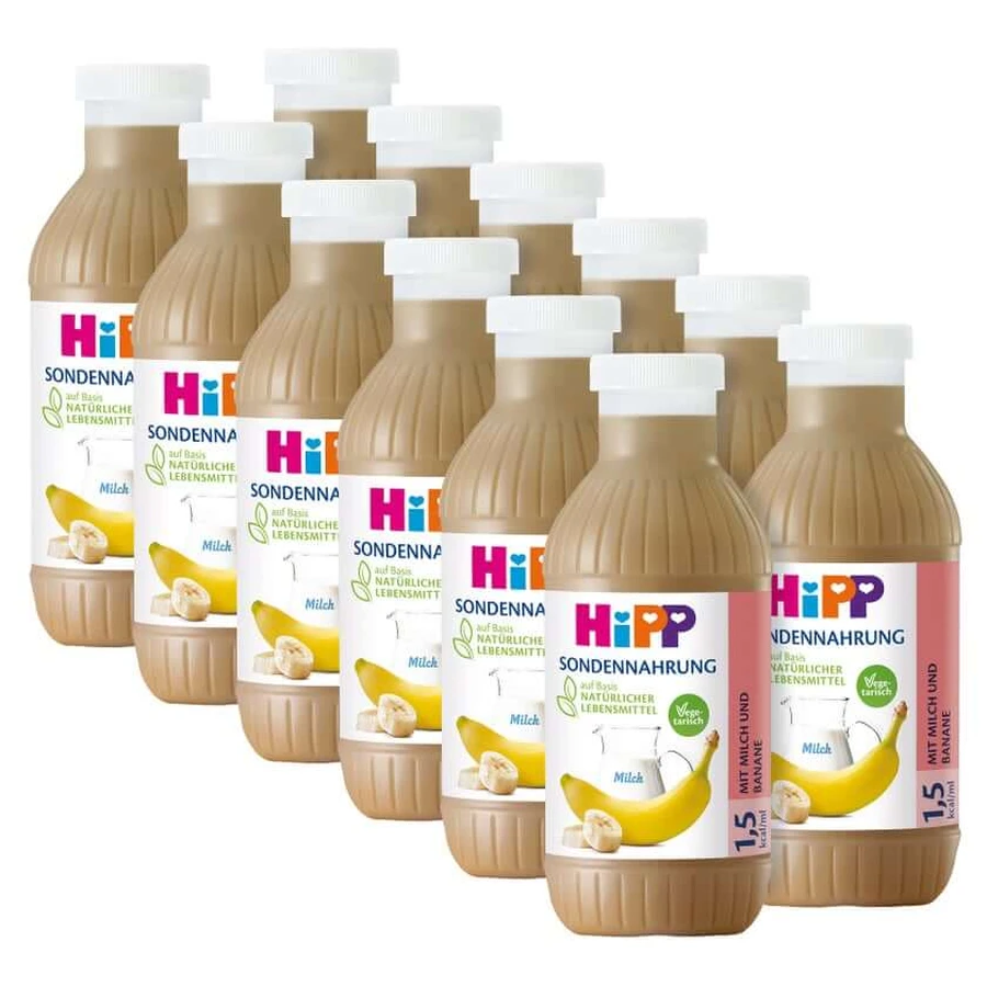 HIPP Tube Feeding Milk Banana high calorie 12X500 ml