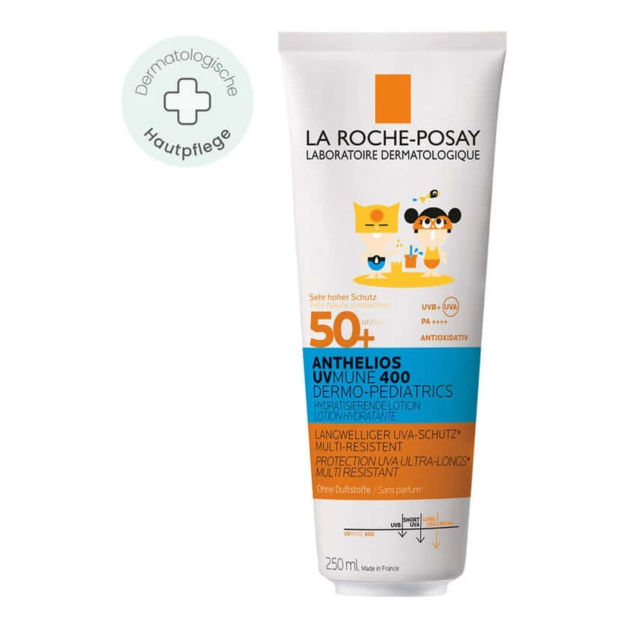 La Roche Posay Anthelios Mleczko do opalania dla dzieci SPF 50+ 250 ml: ceny i cechy