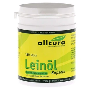 Linseed oil capsules 180 St