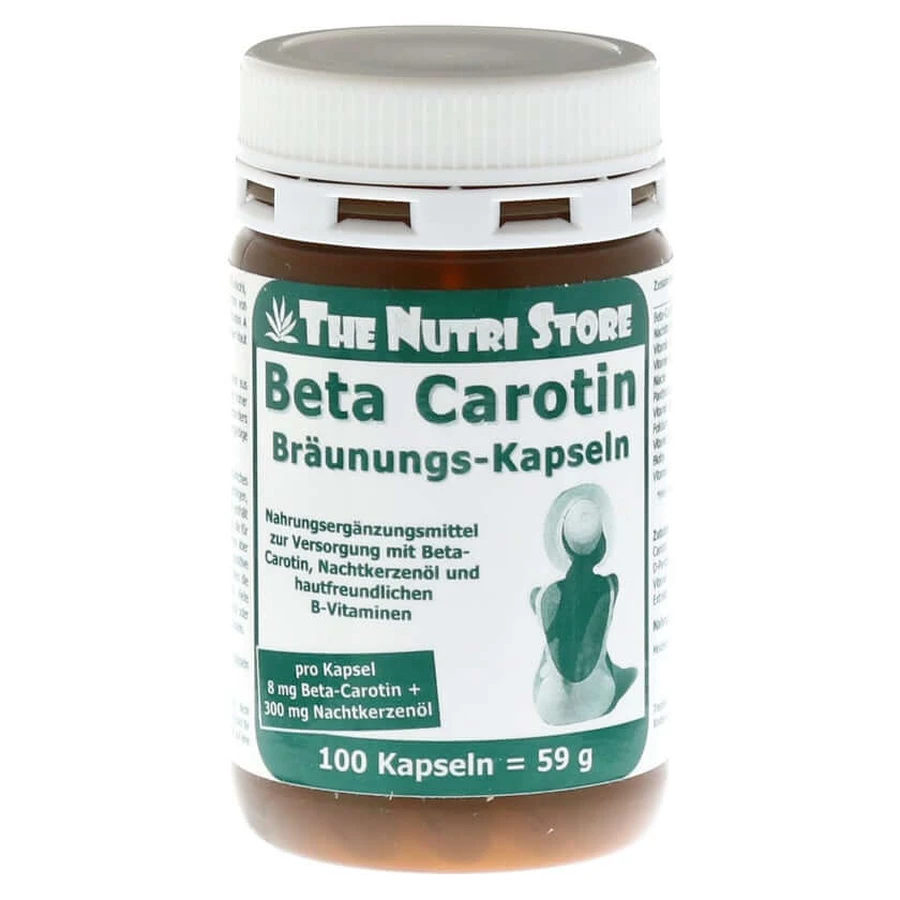 BETA Caroteen 8 mg bruiningscapsules 100 Capsules