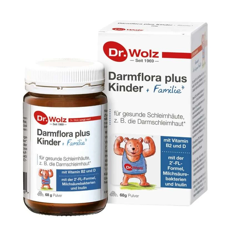Dr. Wolz Darmflora plus Kids + Family* 68 g