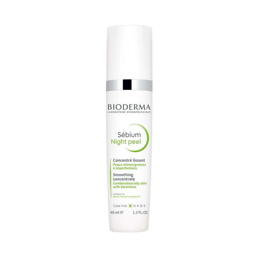 BIODERMA Sébium Night Peel Glättendes Peeling-Konzentrat 40 ml