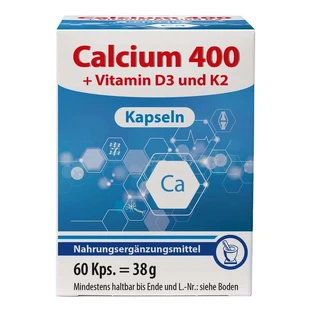 Calcium 400 + Vitamine D3 + K2 60 St