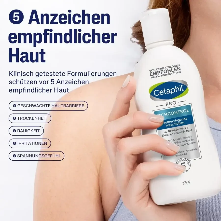 Cetaphil PRO ItchControl Lozione per il lavaggio del corpo 295 ml