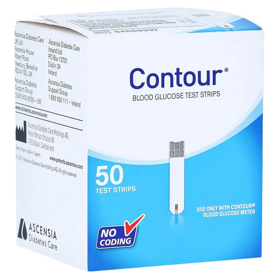 Contour Sensors Test Strips 50 pcs