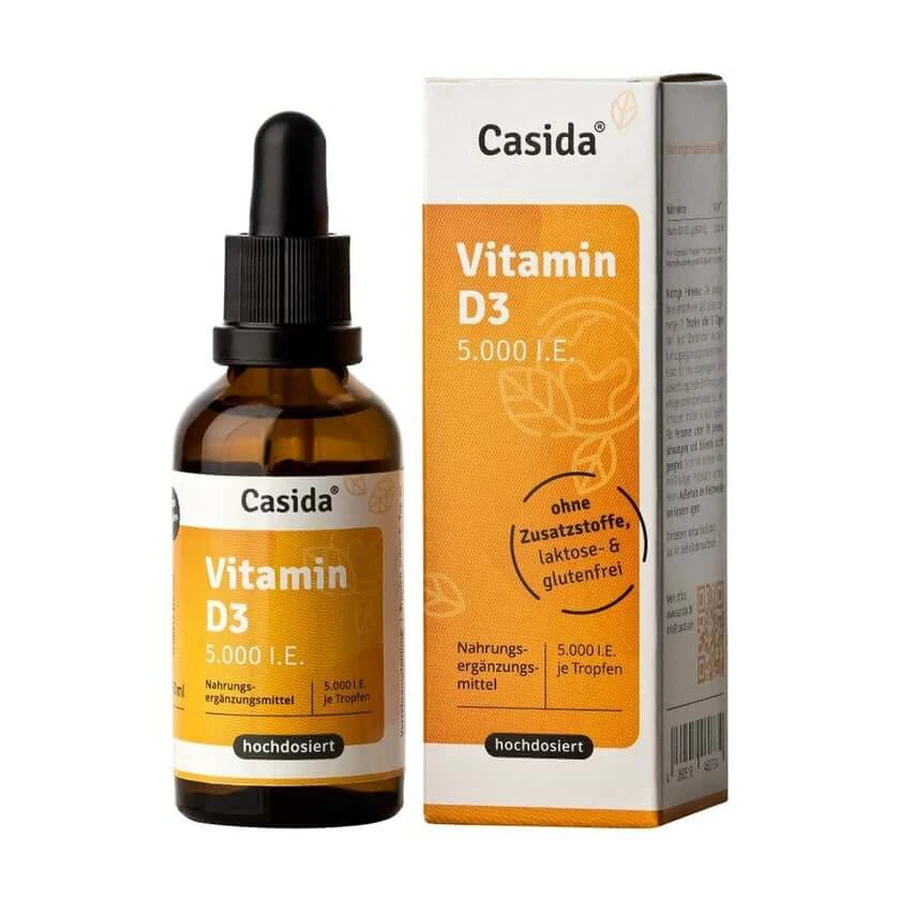Vitamine D3 druppels 5000 I.U. 50 ml