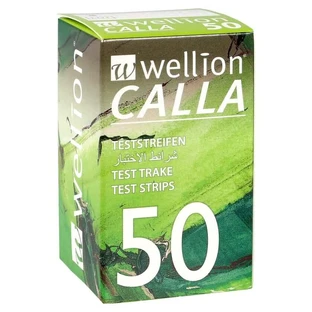 Wellion Calla blood glucose test strips 50 pcs.