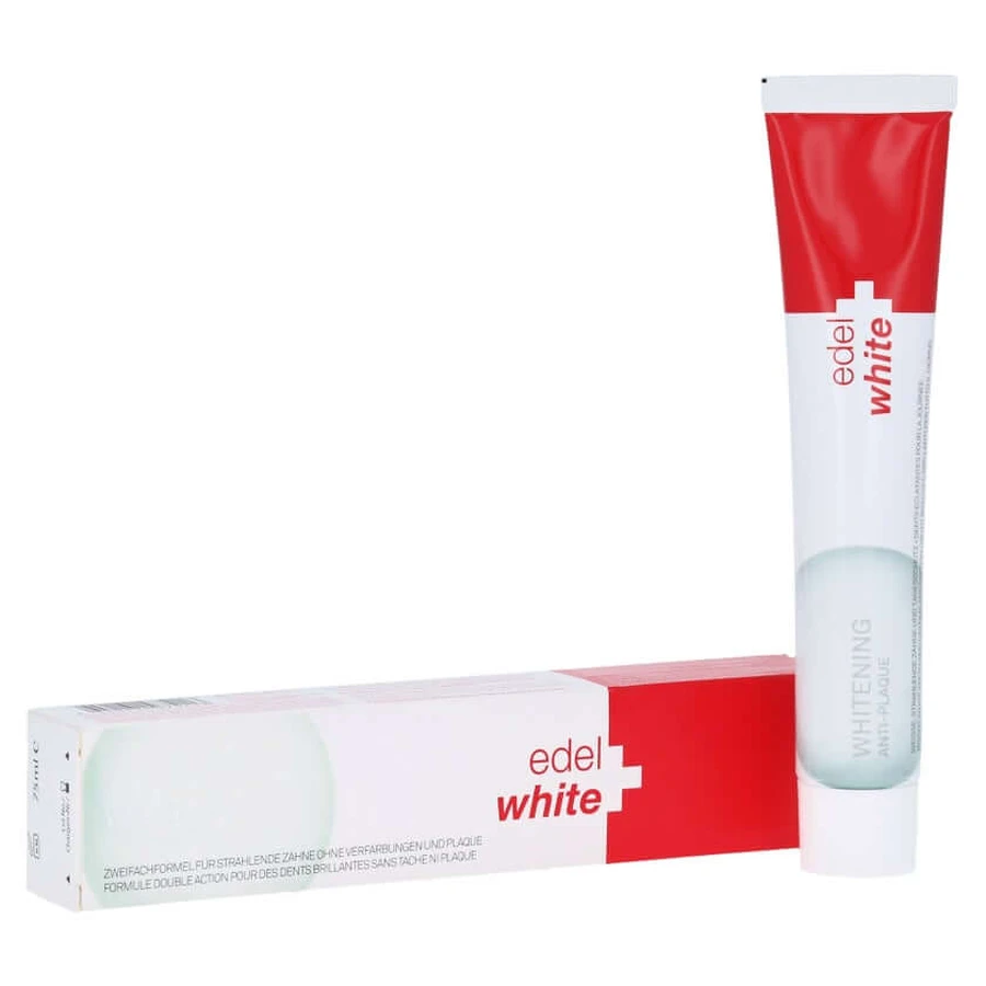 Dentifrice Edelwhite Antiplaque+blanc 75 ml