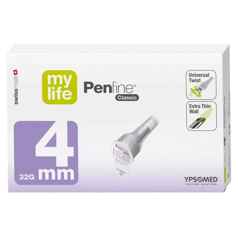 Mylife Penfine Classic needles 4 mm 100 pcs