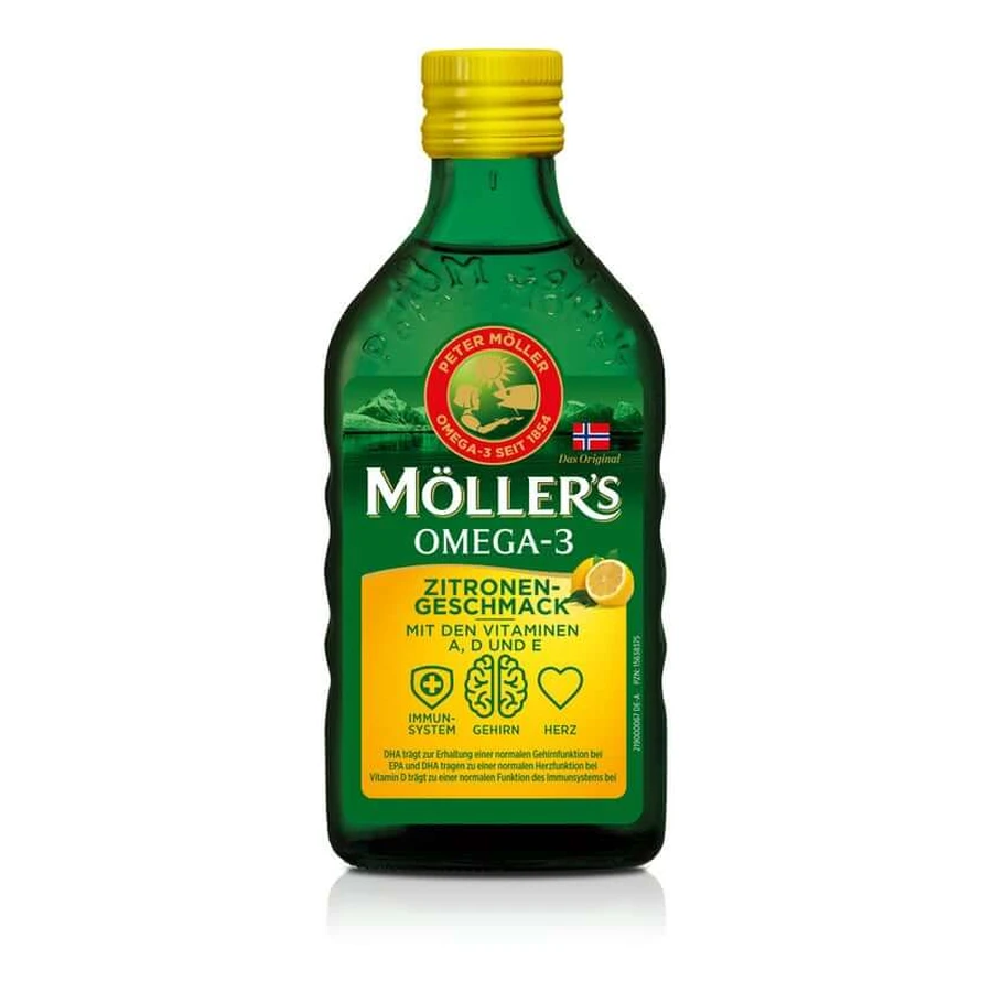 Möller's Omega-3 Citroenolie 250 ml