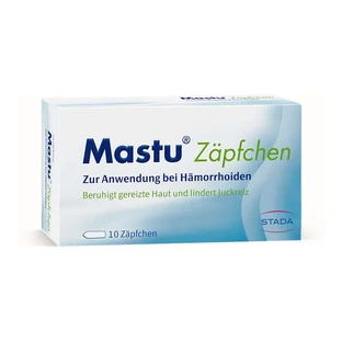 MASTU Hemorrhoid suppositories 10 pcs.