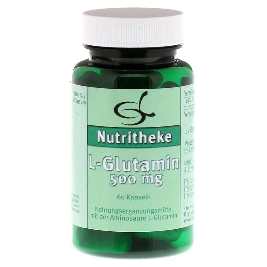 L-glutamina 500 mg cápsulas 60 Cápsulas